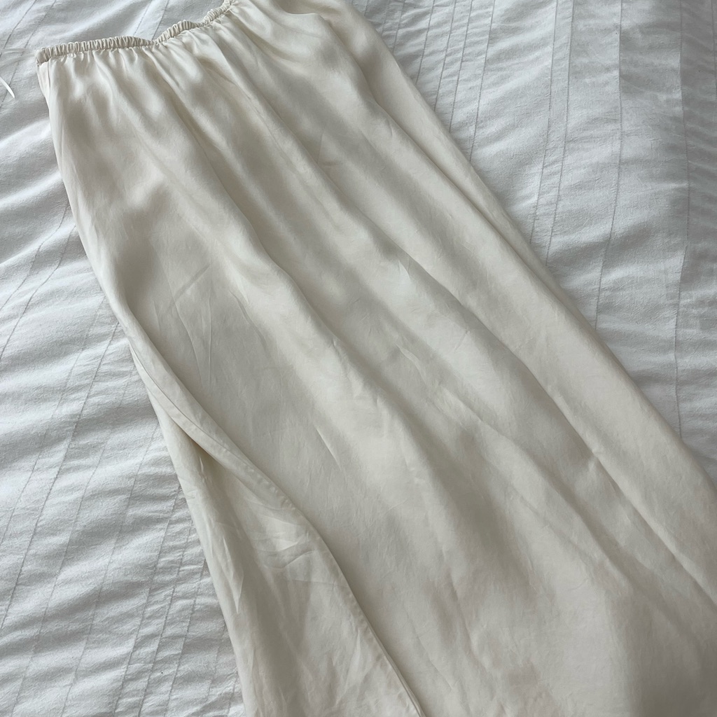 Vrg Grl Cupro Maxi Skirt